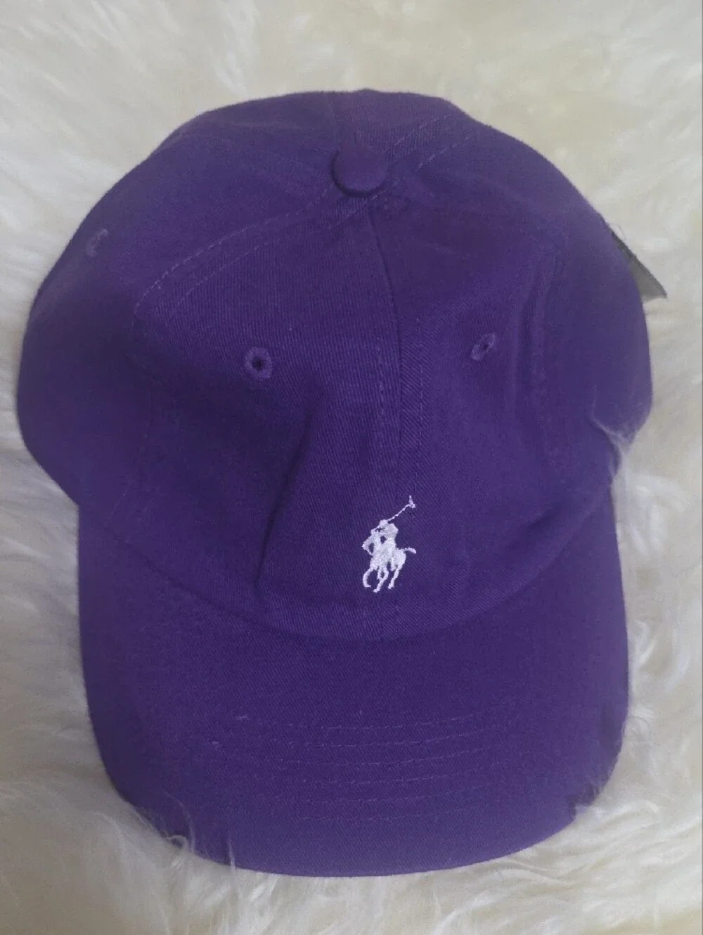 Polo by Ralph Lauren Deep Purple Polo Pony Baseball Cap